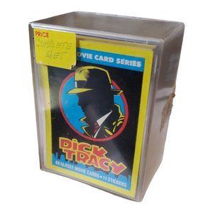 Topps vintage movie card series Dick Tracy 1990